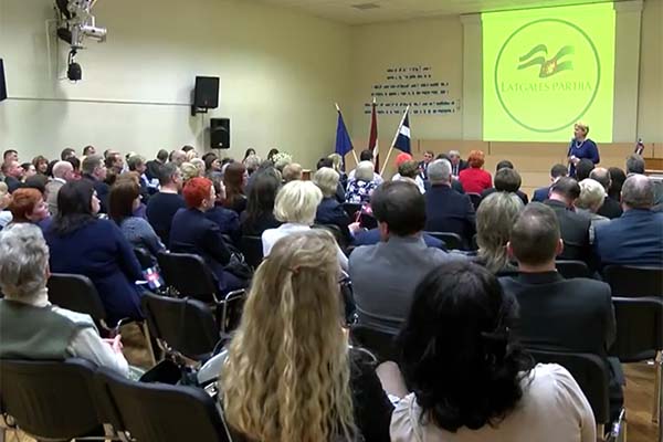 VIDEO: Rēzeknē tika rīkots jau sestais “Latgales partijas” kongress. 31.martā