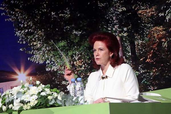 Par 'Vienotības' valdes priekšsēdētāju pārvēlē Solvitu Āboltiņu (FOTO)