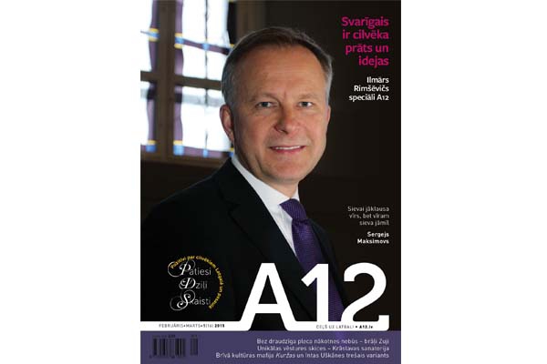Žurnala A12 jaunais numurs: Svarīgais ir cilvēka prāts un idejas