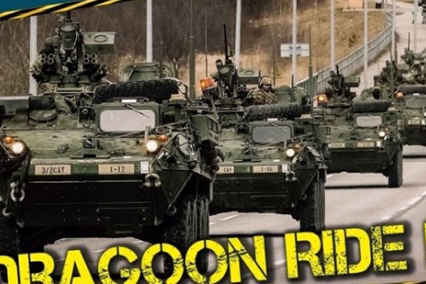 7. jūnijā Rēzekni šķērsos sabiedroto spēku mācību maršs “Dragoon Ride”