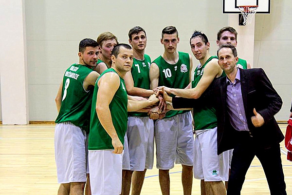 RA/VRK basketbola komanda izcīna pirmo uzvaru Studentu Basketbola līgas spēlēs (foto)