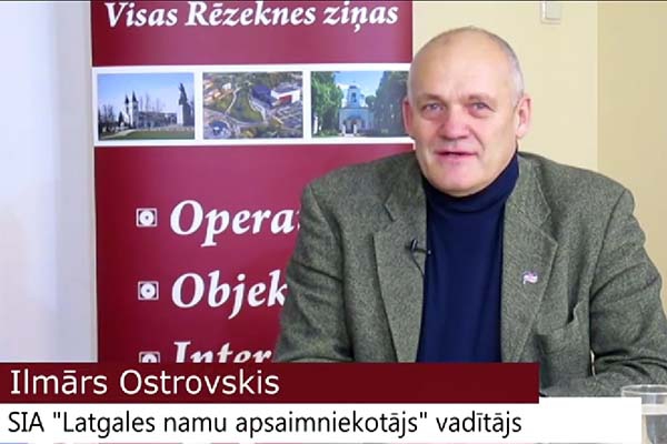 Jaunais raidījums ”Atvērtais dialogs” par namu apsaimniekošanu ar Ilmāru Ostrovski