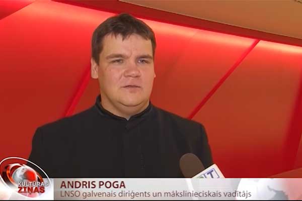 LNSO diriģents Poga: «Gors» ir labākā simfoniskā koncertzāle Latvijā