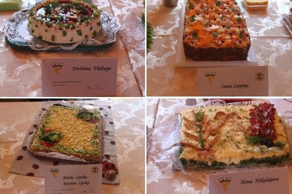 Latgales reģiona konkurss „Siera un maizes svētku sāļā torte” Aglonā