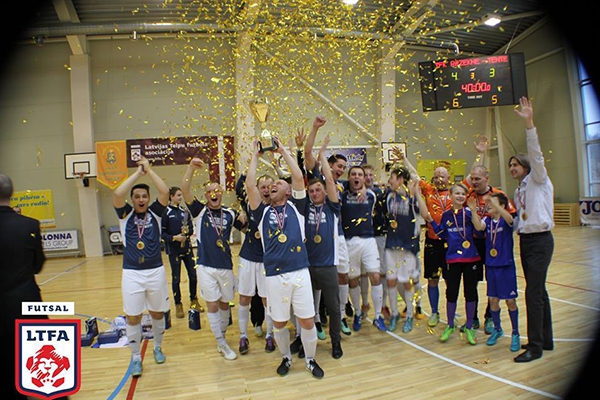 “TFK RĒZEKNE/TRANS SPEED” kļūst par Latvijas čempioniem (foto)