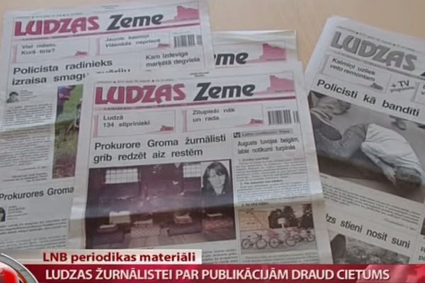 "Ludzas zeme" žurnālistei par publikācijām draud cietums (video)
