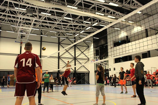 Maltas daudzfunkcionālajā zālē norisinājās skolu volejbola sacensības