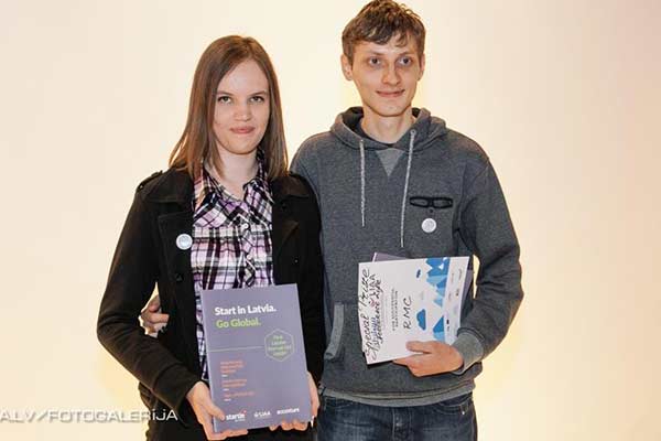 RTA students Artūrs Āboliņš – „Startup Slalom IT Rezekne” specbalvas ieguvējs