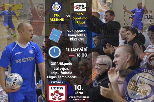 Telpu futbola klubs "Rēzekne"aicina uz pirmo spēli 2015. gadā