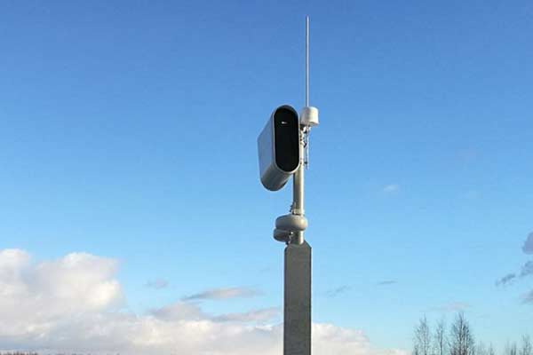 Rēzeknes novada Sakstagalā sācis darbu jauns stacionārais fotoradars