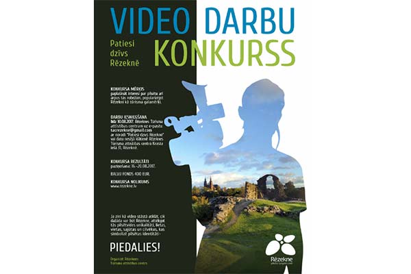 Izsludināts video darbu konkurss “Patiesi dzīvs Rēzeknē”