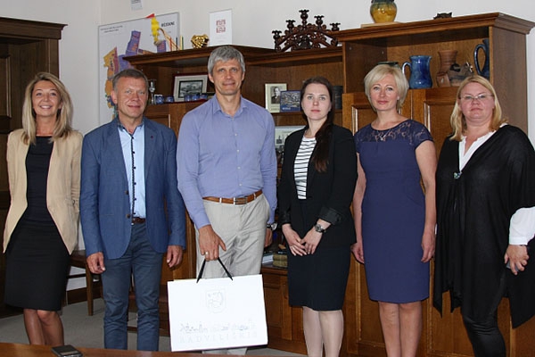 Gaidot Eiropas tautu festivālu, Rēzeknē viesojās lietuviešu delegācija