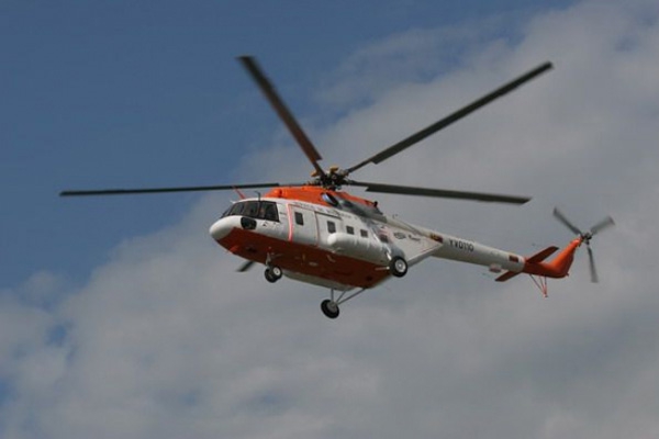 Bruņoto spēku helikopters transportējis pacientu no Rēzeknes