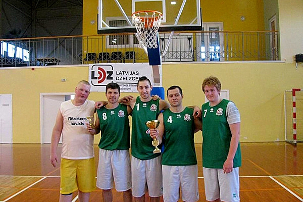 RA/VRK basketbola komanda izcīna Rēzeknes novada čempionu titulu