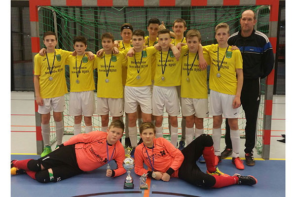 Rēzeknes novada sporta skolas komandu ieguvā 2.vietu Latgales Jaunatnes Čempionātā telpu futbolā