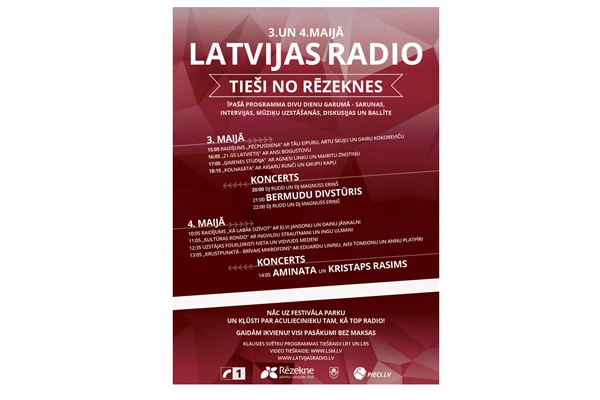 Latvijas Radio programma svētku brīvdienās Rēzeknē