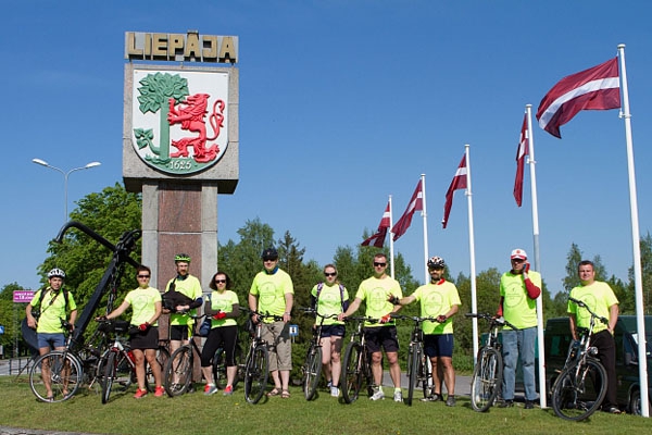 Draudzības velobrauciens Kurzemē (foto)