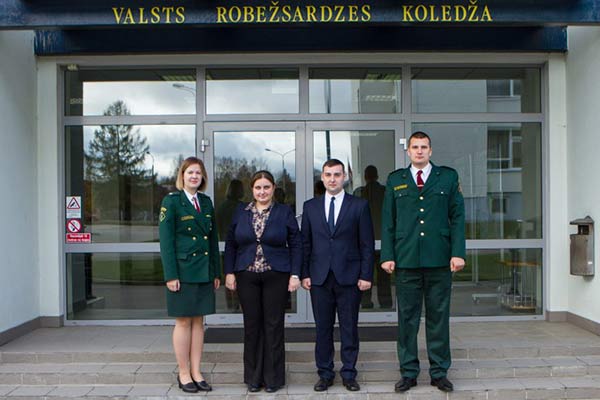 Valsts robežsardzes koledžā viesojās Baltkrievijas Republikas amatpersonas