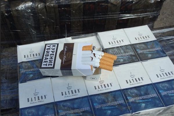 Lendžu pagastā izņem vairāk nekā 100 000 kontrabandas cigarešu (foto)